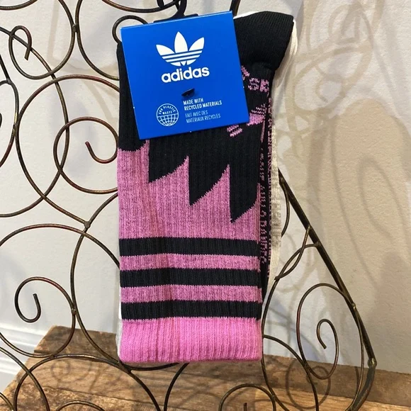 🆕 Adidas Rekive Crew Socks - Picture 2 of 9